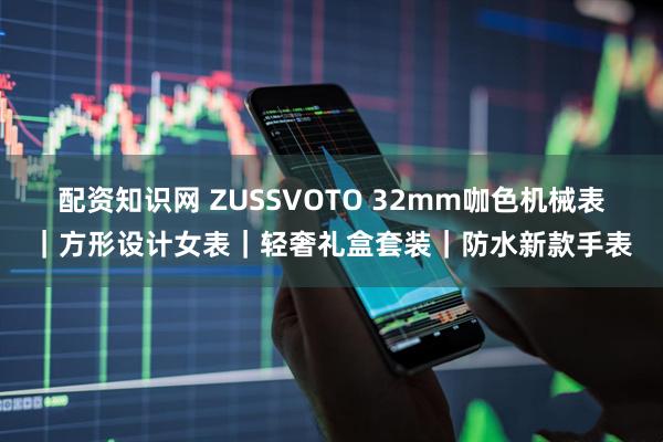 配资知识网 ZUSSVOTO 32mm咖色机械表｜方形设计女表｜轻奢礼盒套装｜防水新款手表